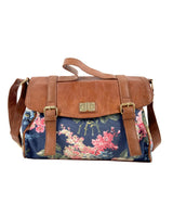 Bolso tipo satchel print