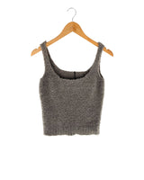 Blusa de tiras afelpada