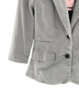 Blazer manga 3/4 dos botones