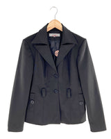 Chaqueta midi satinada