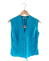 Blusa en lino sleeveless