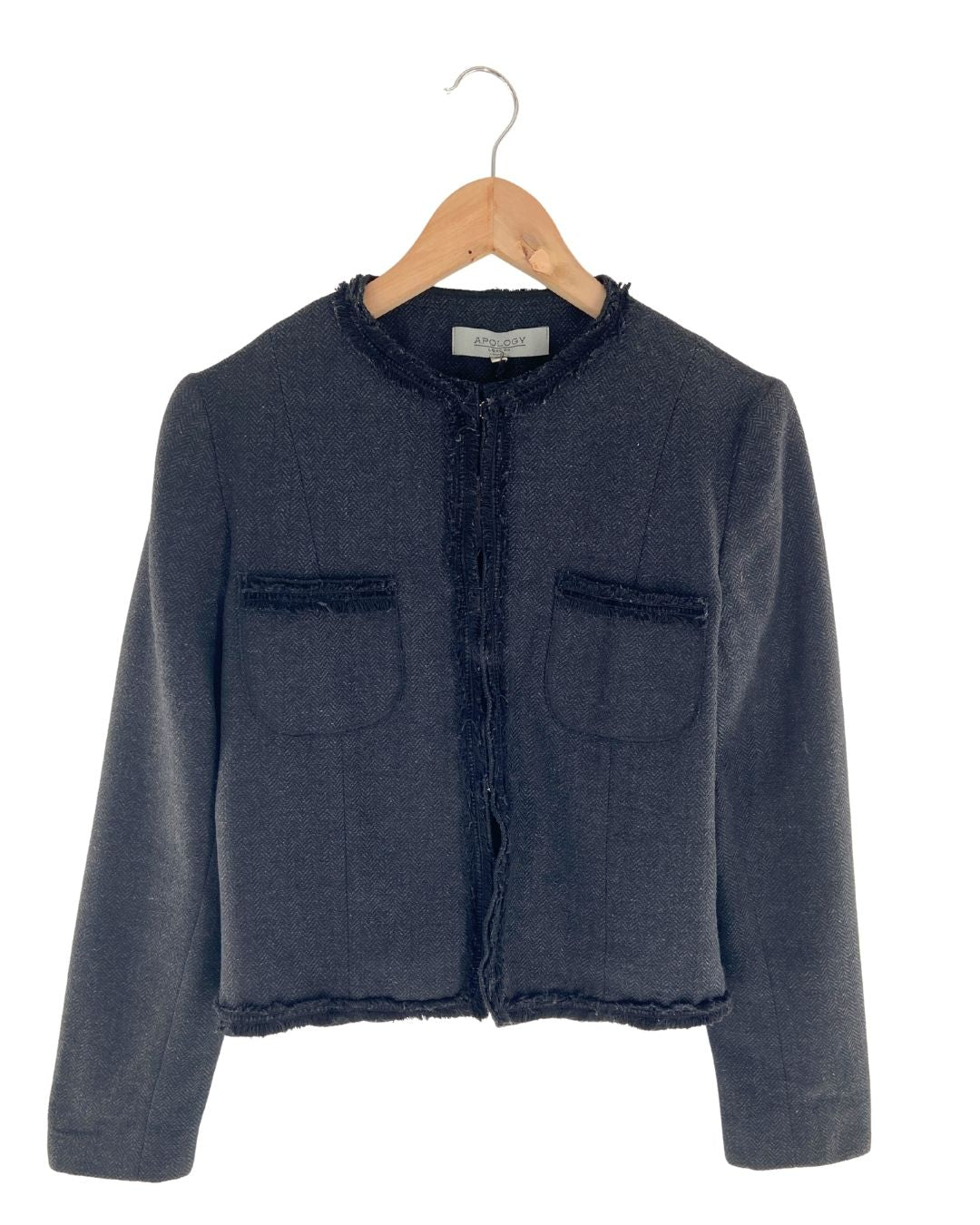 Blazer con flecos