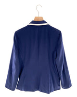 Blazer con detalle en cuello