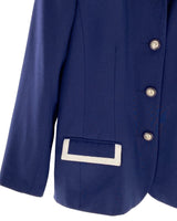 Blazer con detalle en cuello