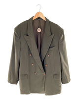 Blazer oversize paño 100% lana