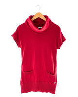 Blusa tejida midi manga corta