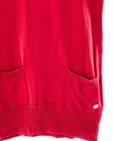 Blusa tejida midi manga corta