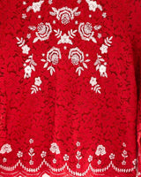 Blusa manga larga en blonda