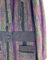 Chaqueta oversize abotonada