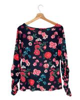Blusa licrada print flores