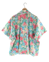 Camisa oversize manga corta