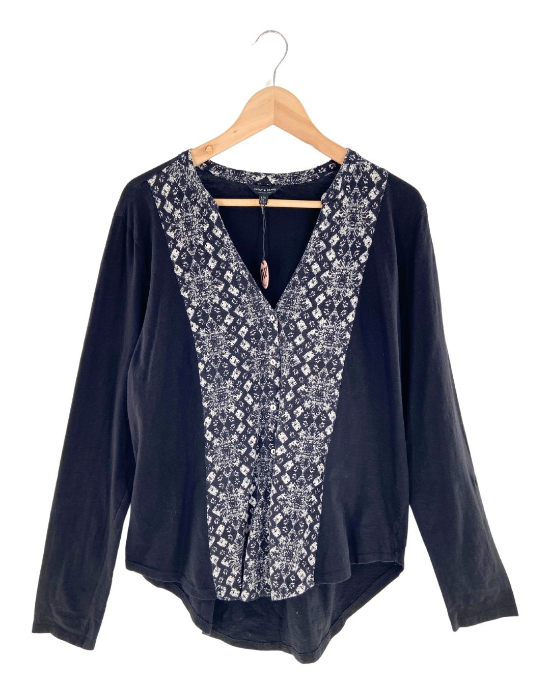 Blusa manga larga