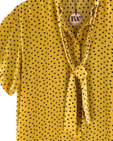 Blusa manga corta print