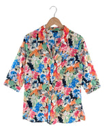 Blusa abotonada manga 3/4