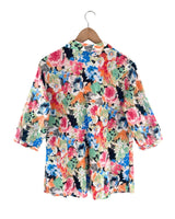 Blusa abotonada manga 3/4