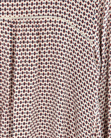 Blusa manga larga print