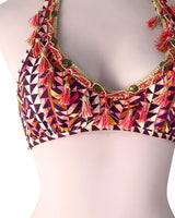 Bikini anudado print