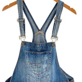 Overall corto en denim wash