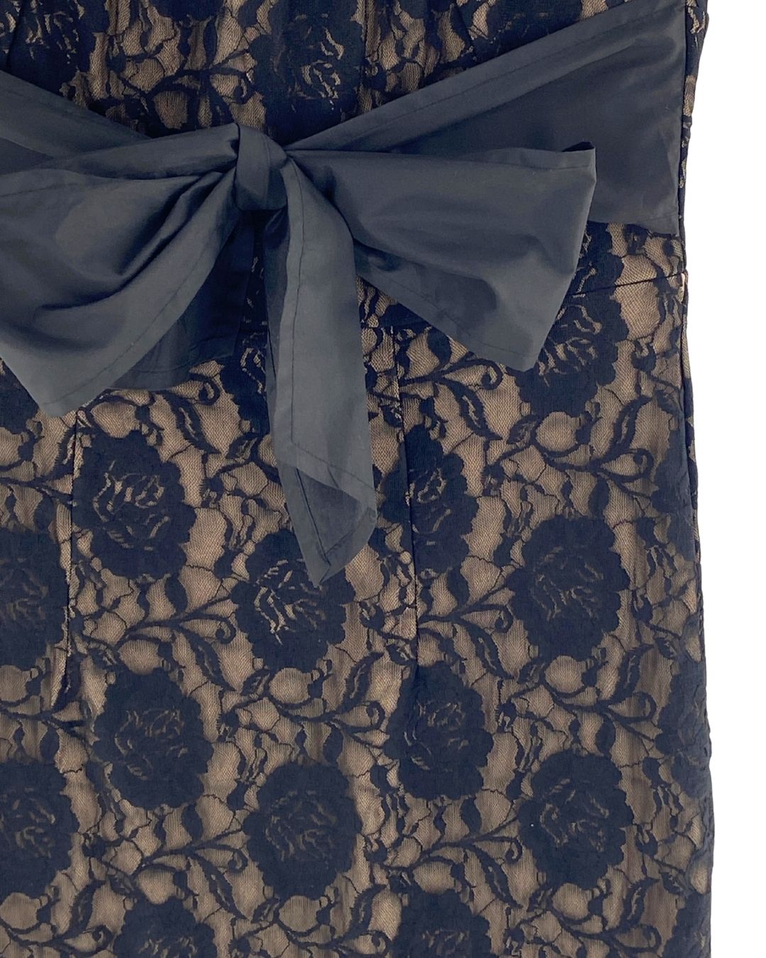 Vestido midi de tiras