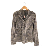 Chaqueta tipo militar ajustable
