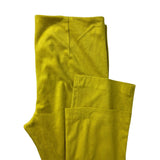 Leggs flare fit en gamuza