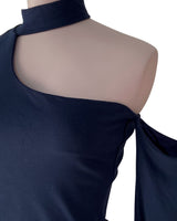 Blusa one shouder manga 3/4