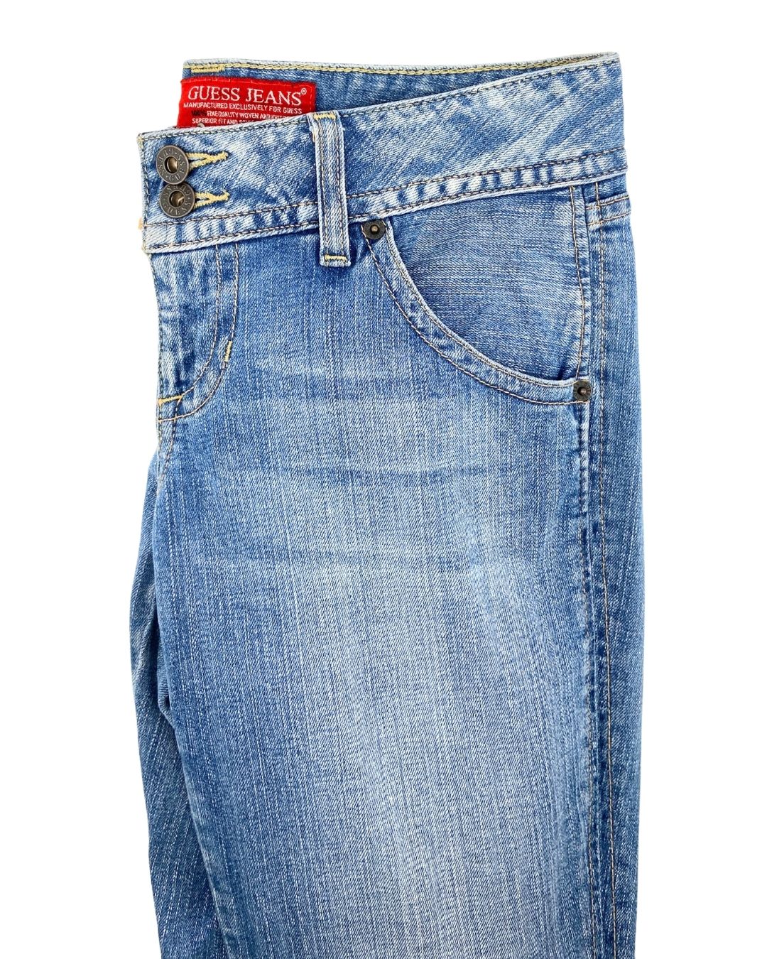 Jean stretch flared tiro bajo