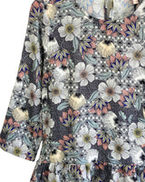 Blusa manga larga con vuelo