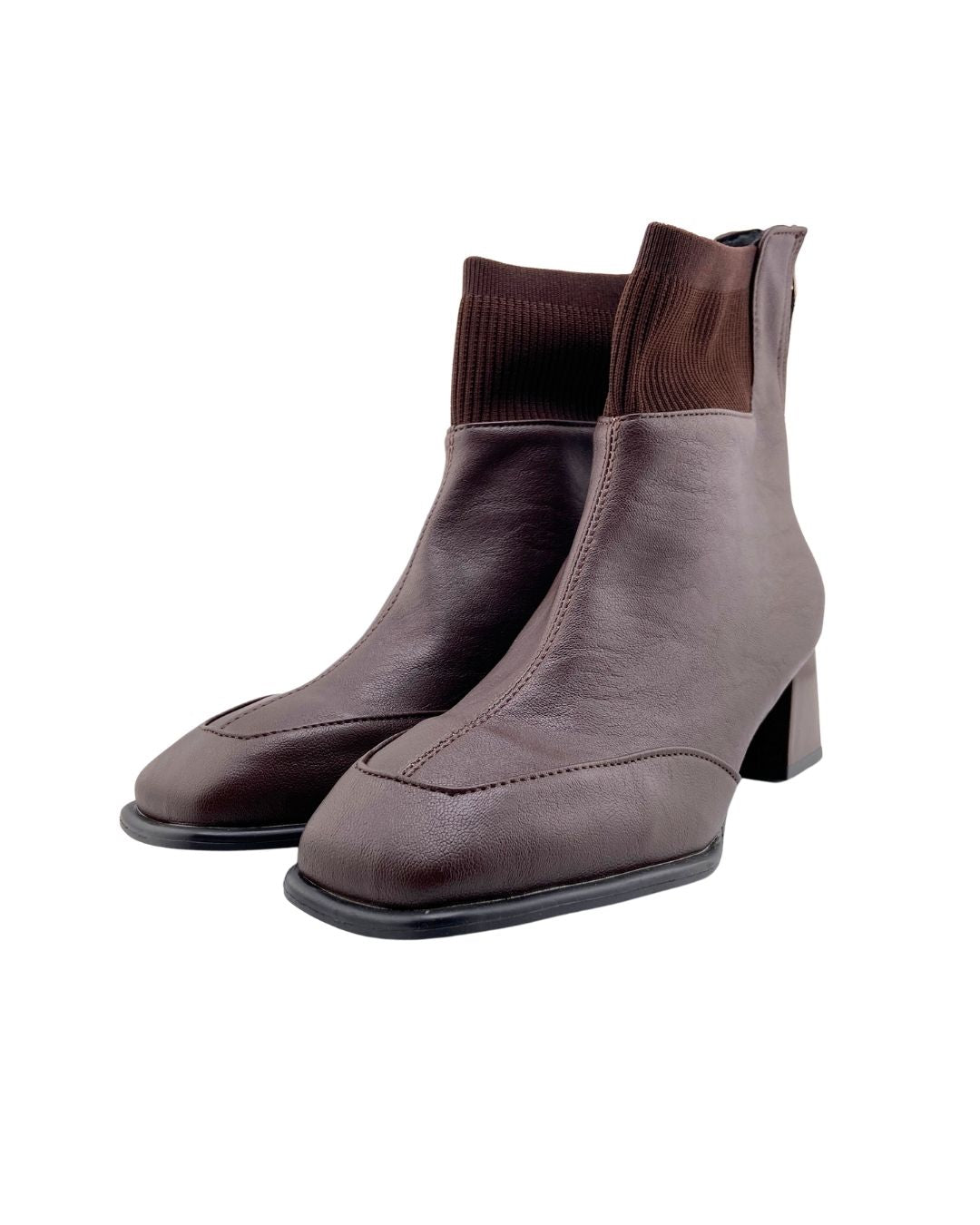 Botines tacon cuadrado
