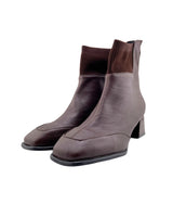 Botines tacon cuadrado