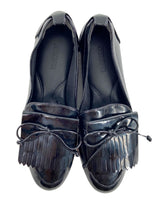 flats en charol con lazo