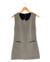 Vestido mini recto sleeveless