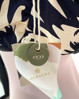 Top encauchado con print
