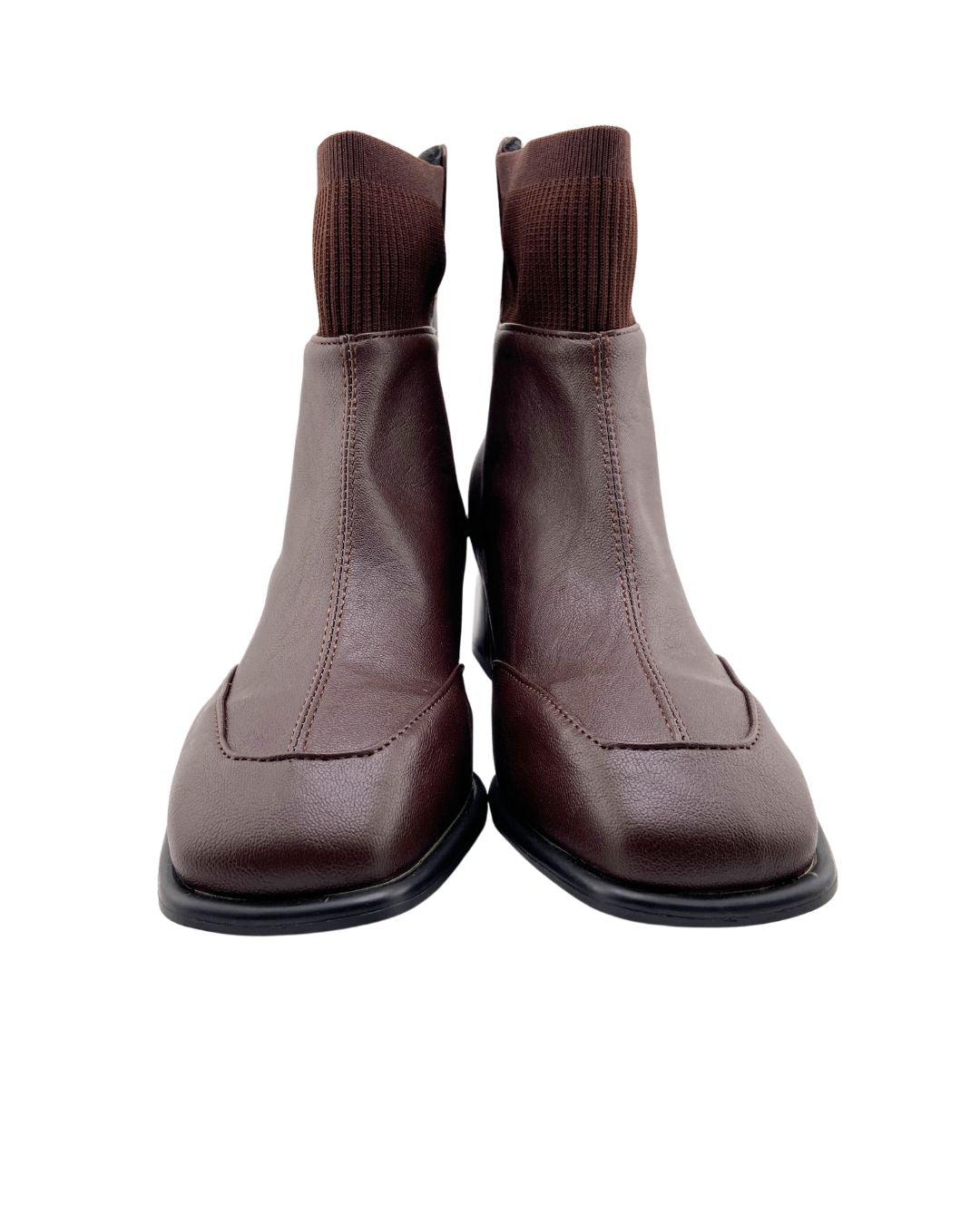 Botines tacon cuadrado