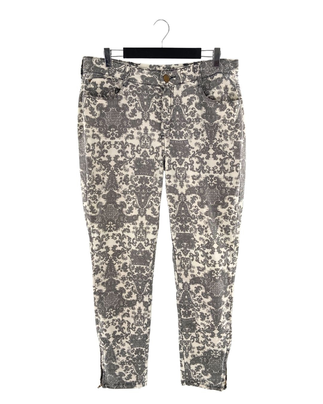 Pantalón clásico rígido print