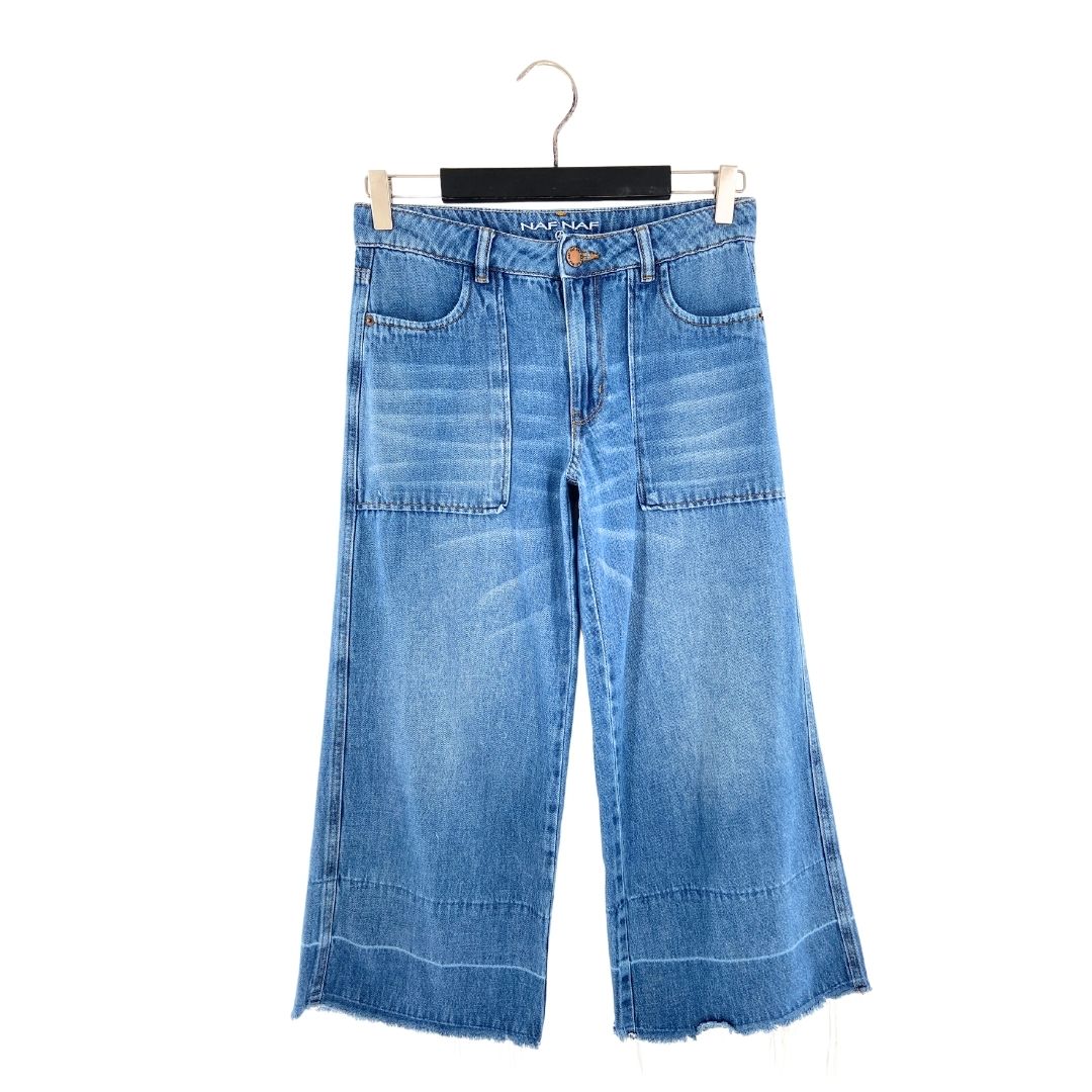 Jean culotte fit wash