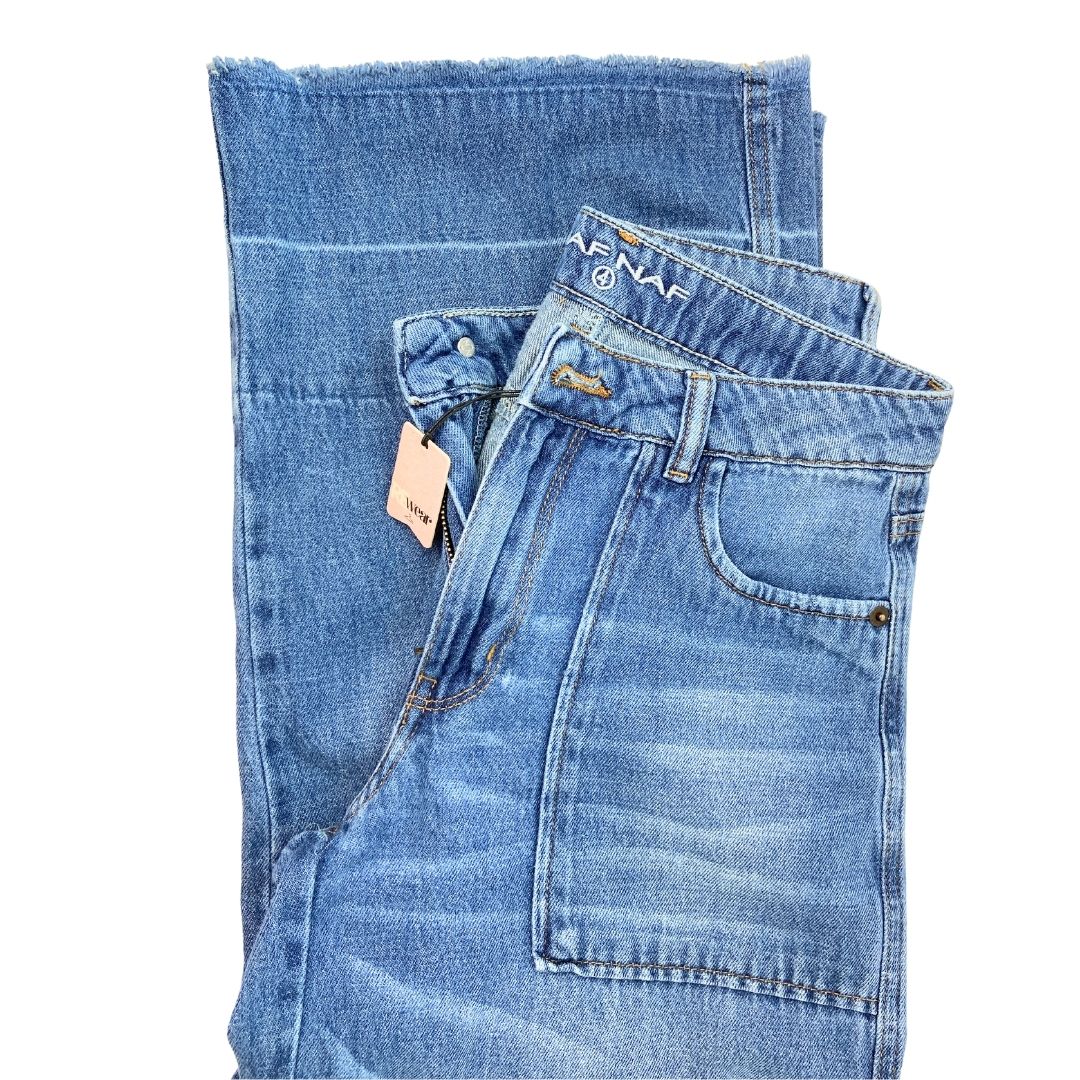 Jean culotte fit wash