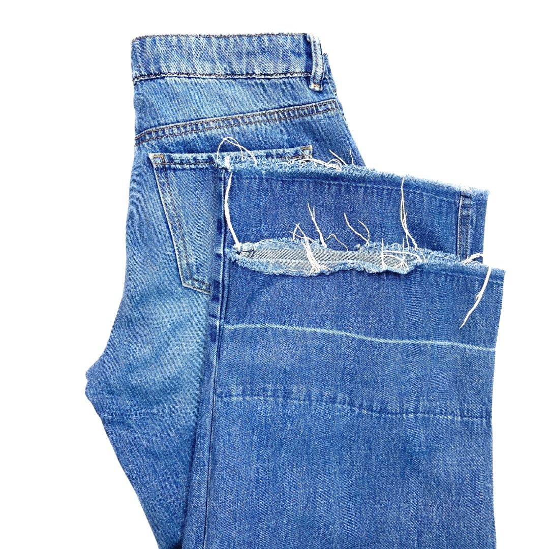 Jean culotte fit wash