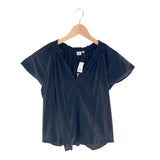 Blusa manga corta cuello en V
