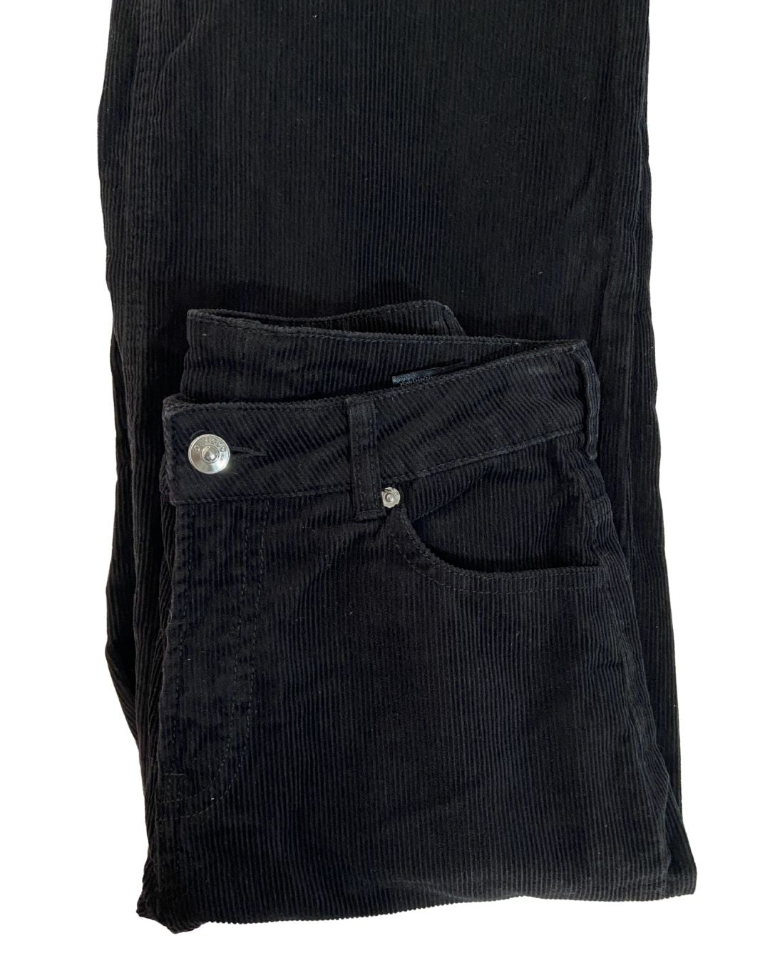 Pantalón wide leg en pana