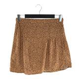 Falda mini animal print