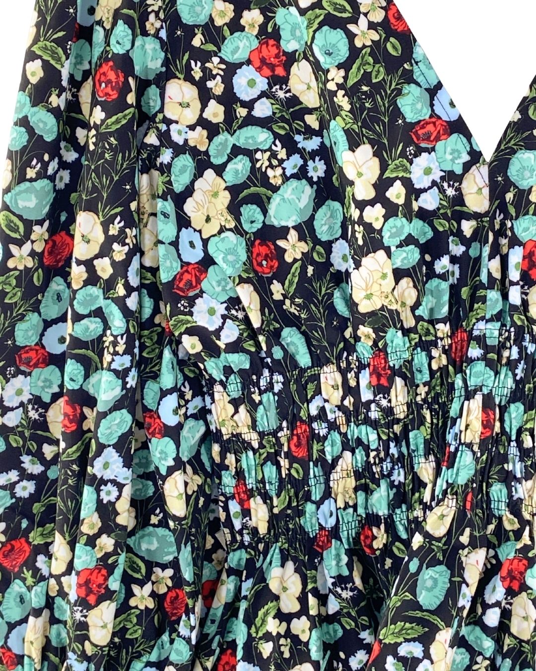 Blusa encauchada en cintura