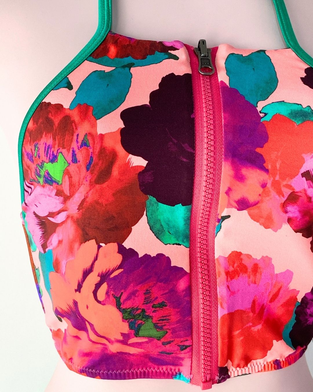 Bikini anudado print flores