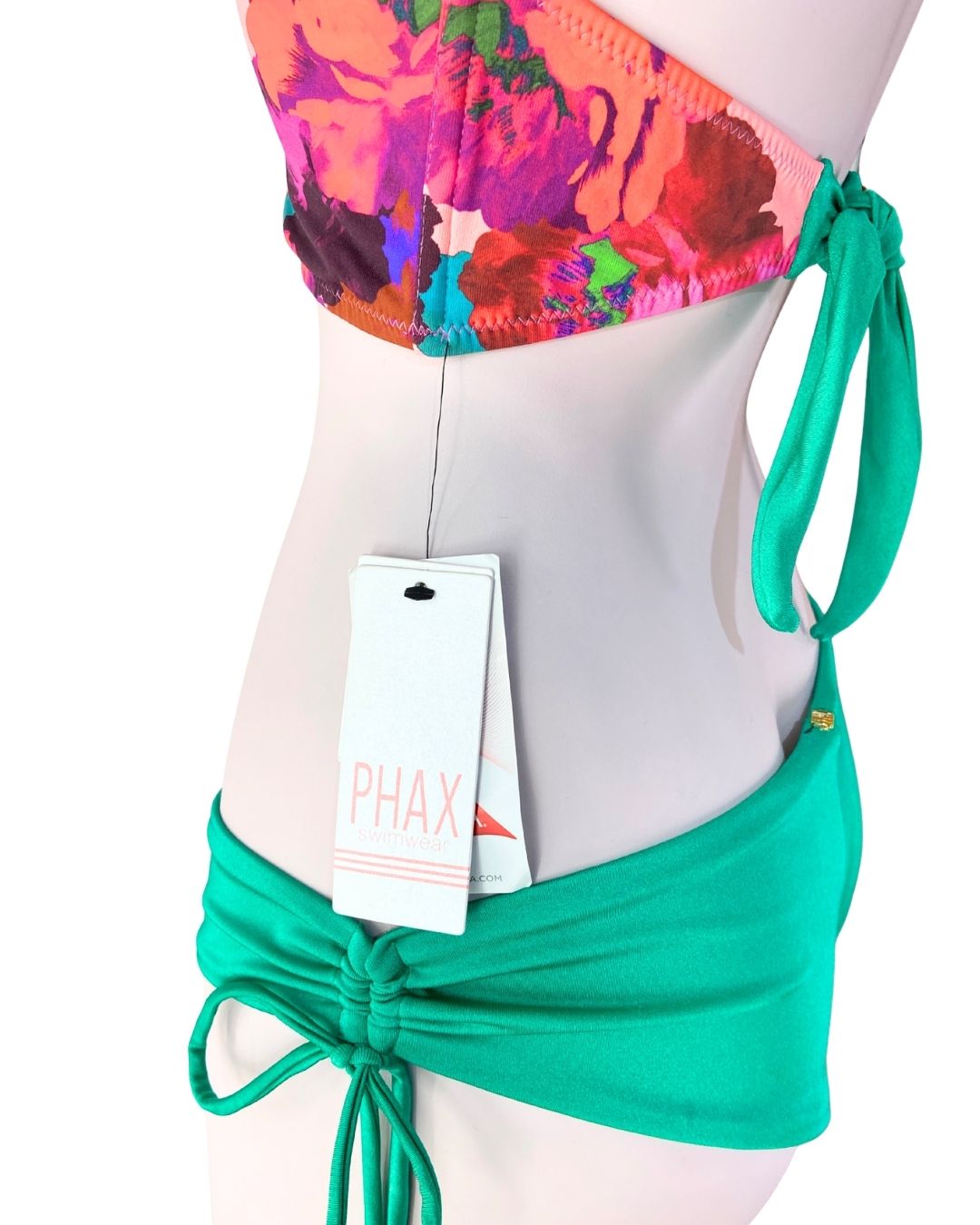 Bikini anudado print flores