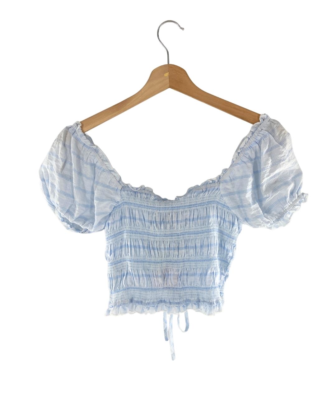 Crop top mangas encauchadas