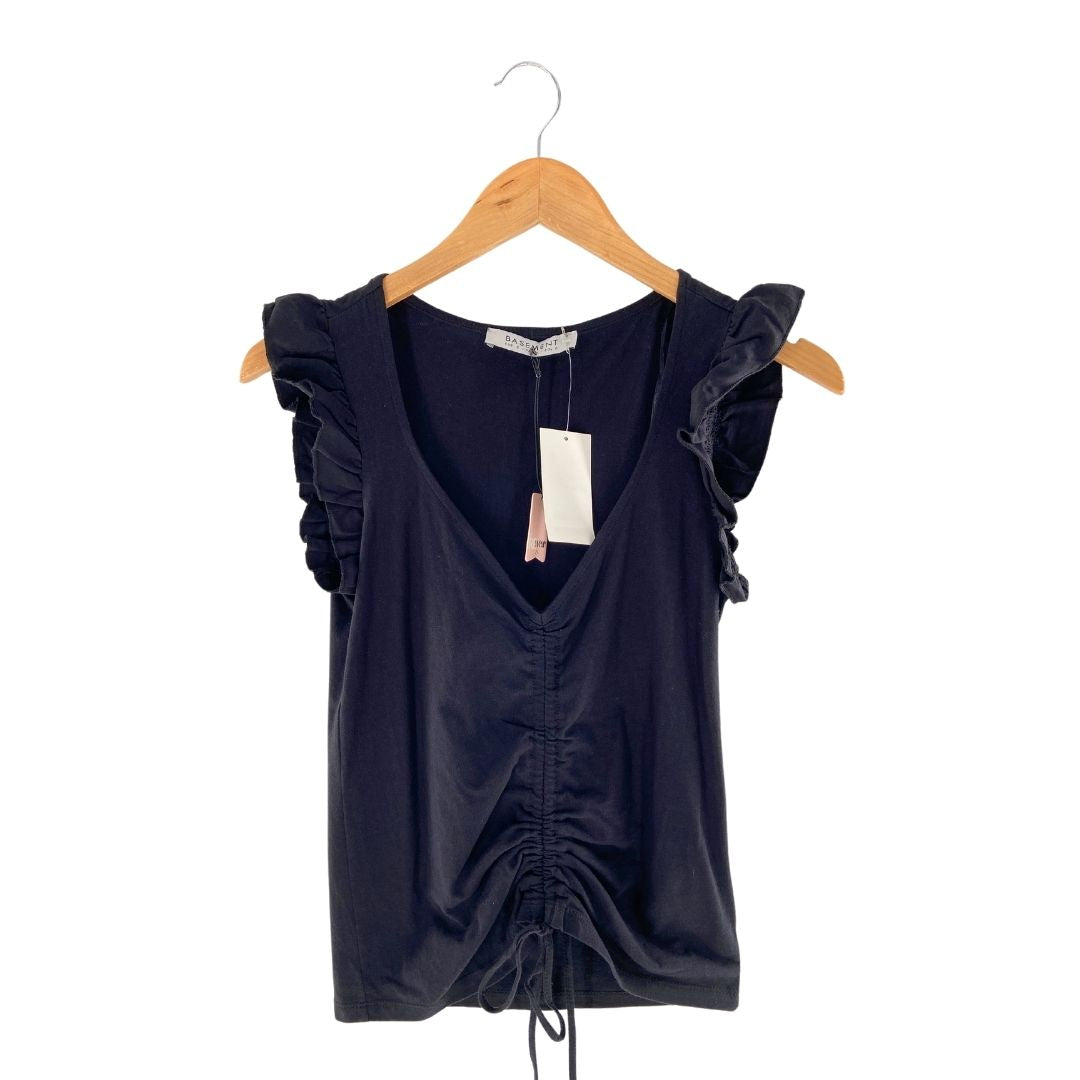 Blusa en punto con recogido