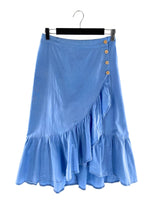 Falda midi con vuelo