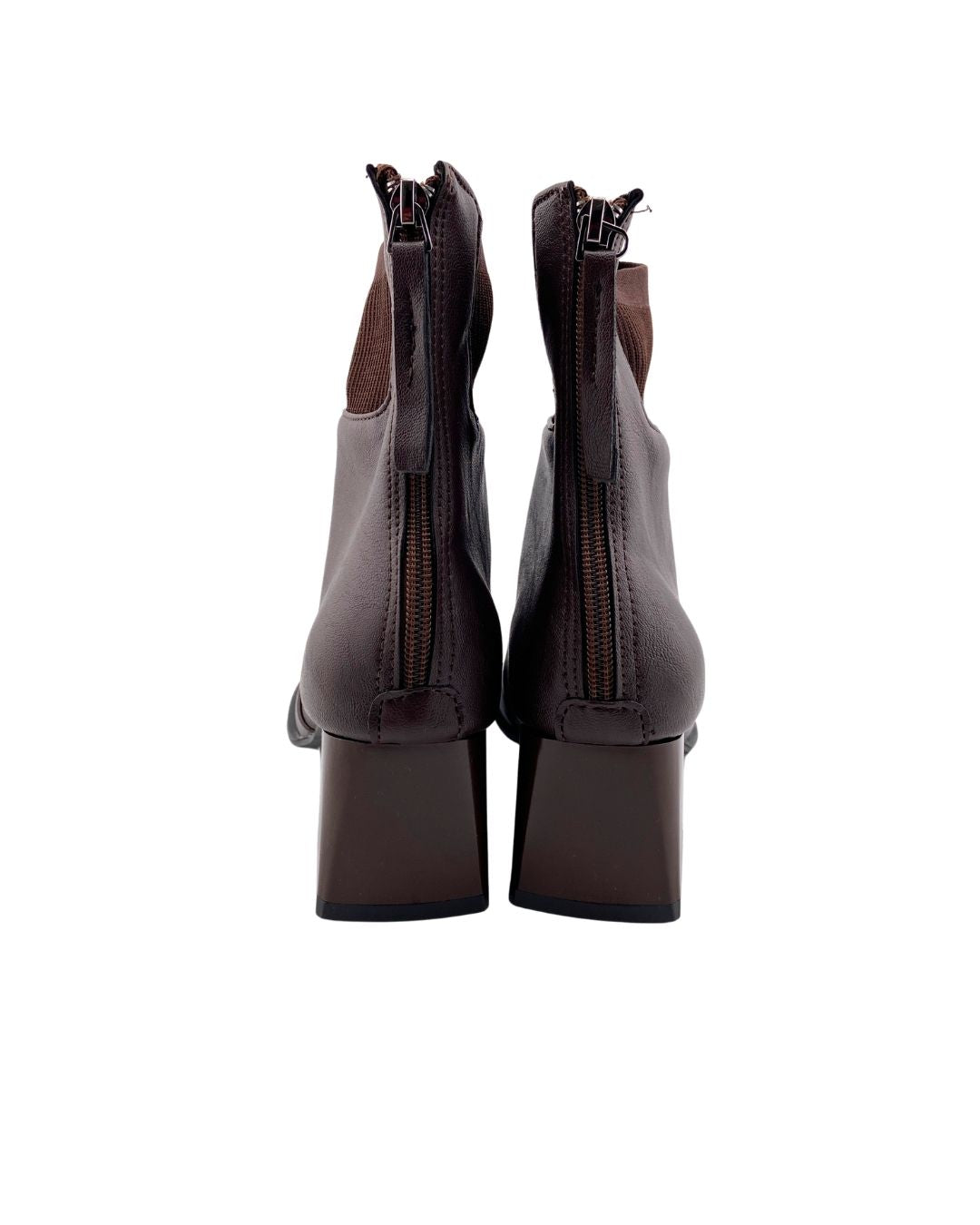 Botines tacon cuadrado