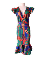 Vestido midi en scuba