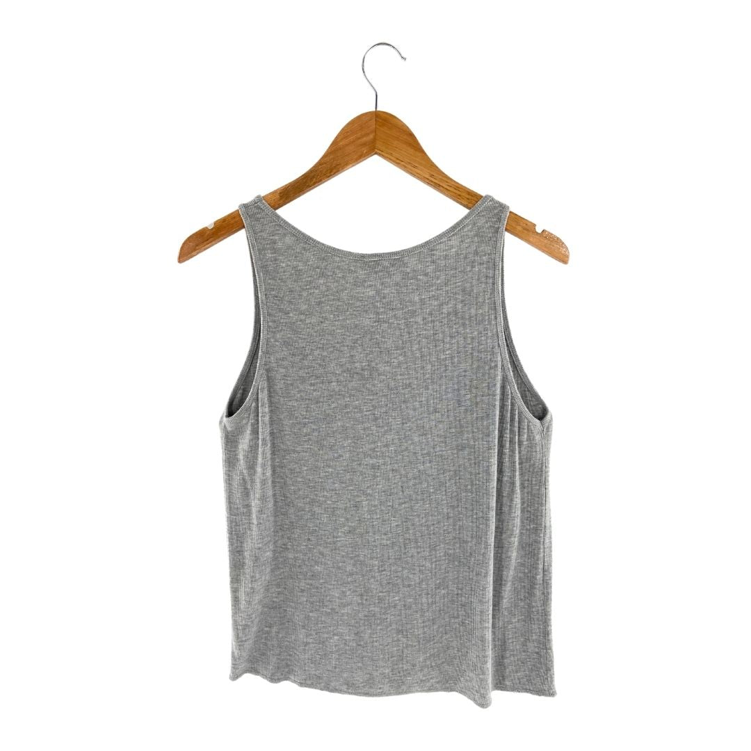 Camiseta tipo tank en canalé